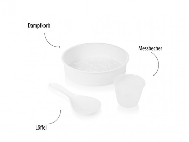 Tristar Tristar Reiskocher, 500 W, digitaler Multi-Kocher Kochautomat  Gemuse-Dampfgarer fur Sushi Reis  Рисоварка Tristar, 500 Вт, цифровая мультиварка, автоматическая пароварка для риса для суши