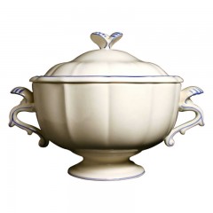 Gien Fayencerie Gien 'Filets Bleus' Terrine 3,0 L Gien &quot;Filets Bleus&quot; Террин 3,0 л