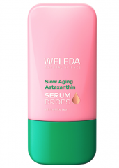 WELEDA Slow Aging Astaxanthin Serum Drops Сыворотка-капли с астаксантином и экстрактом белого чая для замедления старения 30мл