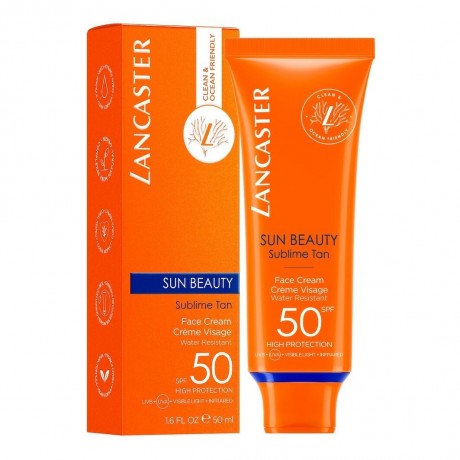 Lancaster Sun Beauty Face Cream SPF50 Солнцезащитный крем для лица SPF50