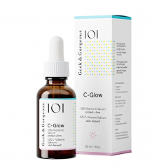  Geek &amp; Gorgeous SET C-Glow 15% Vitamin C + A-Game 10 retinal 0,1%, Набор сывороток для ухода за лицом для женщин (Венгрия), против пигментации, морщин и тусклости кожи, C-Glow витамин C 15%, A-Game ретиналь 0,1%, 15мл + 15мл