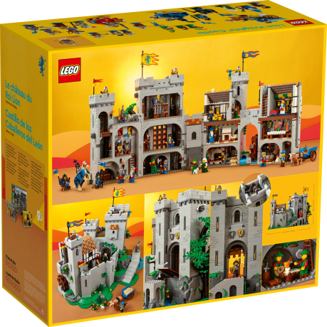 Lego Burg der Lowenritter Замок Львиных Рыцарей