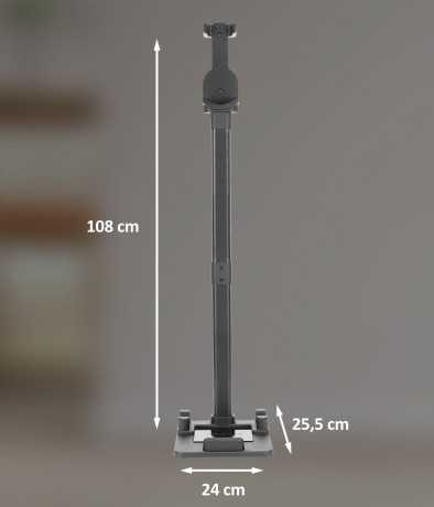Genius Genius Akku-Bodenstaubsauger INVICTUS X8 Aufbewahrungsstation mit Ladefunktion, Aufbewahrungsstation mit Ladefunktion auch fur X8 Pro geeignet Беспроводной пылесос Genius INVICTUS X8, станция хранения с функцией зарядки, станция хранения с функцие