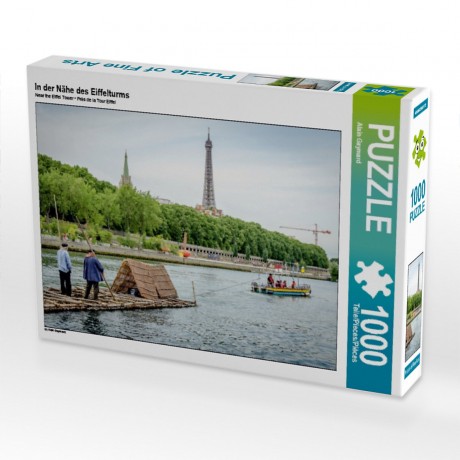 CALVENDO Puzzle CALVENDO Puzzle In der Nahe des Eiffelturms Пазл CALVENDO Puzzle Возле Эйфелевой башни