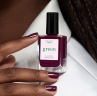 Manucurist Green Prune 15ml, Лак для ногтей Prune (Франция), 15мл, стойкое покрытие без сколов, безопасная растительная формула 9 Free