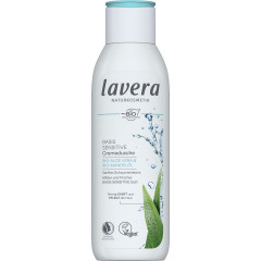LAVERA Basis Sensitive Cremedusche, 250 ml, Лавера Крем-гель для душа Базис Сенситив, био-алоэ вера, для чувствительной кожи, 250 мл