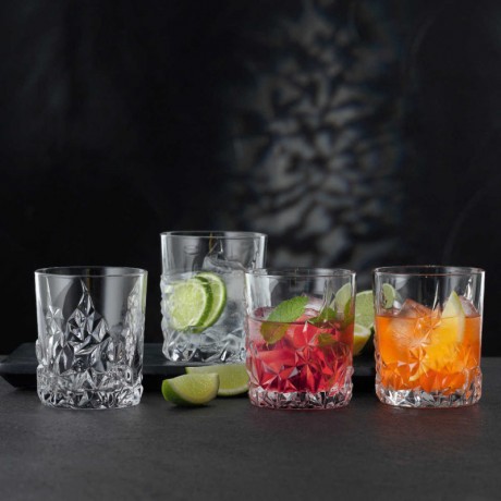 Nachtmann Nachtmann Sculpture Whiskybecher Glas Set 4-tlg. 365 ml / h: 10 cm Набор стаканов для виски Nachtmann Sculpture, 4 предм. 365 мл/ч: 10 см