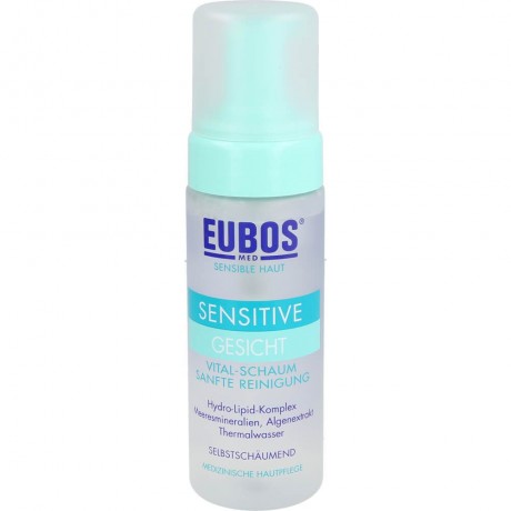 Eubos SENSITIVE Vital Schaum Gesichtsreinigung SENSITIVE жизненная пенка для очищения лица