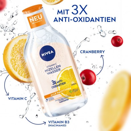 Nivea Vitamin C Mizellen Wasser  Мицеллярная вода с витамином С