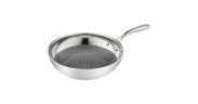 Tefal Tefal Wok-Pfanne Eternal Mesh, O 28cm edelstahl, mit Glasdeckel  edelstahl Сковорода-вок Tefal Eternal Mesh, O 28см, нержавеющая сталь, со стеклянной крышкой