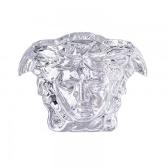 Rosenthal meets Versace Rosenthal Versace Medusa Grande Vase Glas clear h: 19 cm Ваза Rosenthal Versace Medusa Grande из прозрачного стекла, высота: 19 см