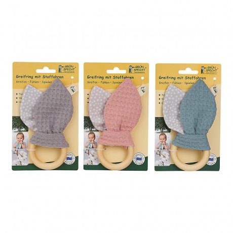 Grunspecht Greifring mit Stoffohren Хэндрим с тканевыми ушками