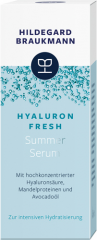 Hildegard Braukmann LIMITIERTE EDITIONEN Hyaluron Fresh Summer Serum, 30 ml, Hildegard Braukmann сыворотка для лица с гиалуроновой кислотой, для всех типов кожи, 30 мл