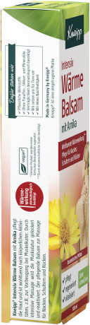 Kneipp Intensiv Waerme Balsam mit Arnika, 100 ml, Kneipp интенсивный согревающий бальзам с арникой для шеи, плеч и спины, 100 мл