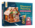 Diamond Painting Adventskalender Lebkuchenhaus, творческий адвент-календарь с 3D-пряничным домиком и 1200 стеклянными стразами