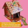 Diamond Painting Adventskalender Lebkuchenhaus, творческий адвент-календарь с 3D-пряничным домиком и 1200 стеклянными стразами
