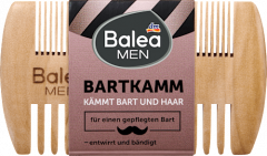 Balea MEN Bartkamm, 1 St, Деревянный гребень для распутывания и укладки бороды, 1 шт.