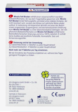 Mivolis Fett Blocker, 30 St