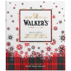 Walker's The Shortbread Adventskalender 2026, Адвент-календарь 2026 Walker’s с шотландским масляным печеньем шести видов, 294 г