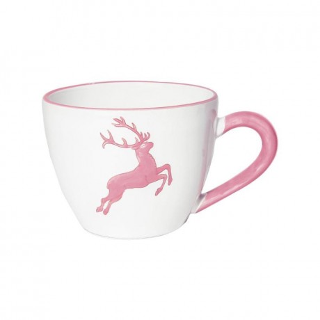 Gmundner Keramik Gmundner Keramik Rosa Hirsch Tee-Obertasse Maxima 0,4 L Керамическая чайная чашка Gmundner &quot;Розовый олень&quot; Maxima 0,4 л
