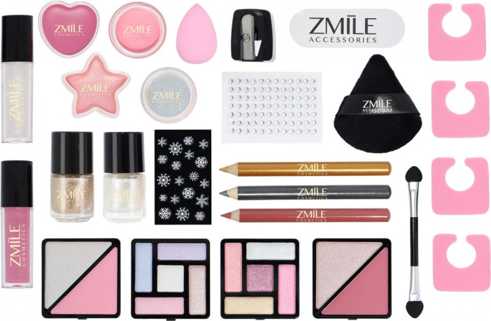 ZMILE COSMETICS Square Snowman Adventskalender 2026, Адвент-календарь 2026 ZMILE Square Snowman с макияжем и аксессуарами