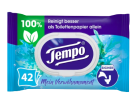 Tempo Feuchtes Toilettenpapier Mein Verwöhnmoment Sea Minerals, темпо Влажная туалетная бумага в салфетках, 42 шт.