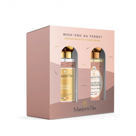 Margot  Tita Duo Box Week-end Au Ferret Dry Oil & Perfume  Duo Box Week-end Au Ferret Сухое масло и духи