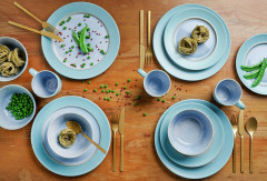 Van Well Van Well Kombiservice Mare 16-tlg. MARE blau Комбинированный сервиз Van Well Mare 16 шт. МАРЕ