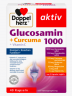 Doppelherz  Glocosamin 1000 Kapseln 40 St., Доппельгерц Глюкозамин 1000 + Куркума + витаминный комплекс для нормальной функции хрящей и костей, 40 шт 