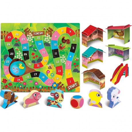 Lisciani Montessori Baby Farm Детская ферма Монтессори