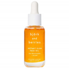 Bjork  Berries Sea Buckthorn &amp; Algae Instant Glow Face Oil  Мгновенное сияющее масло для лица с облепихой и водорослями