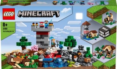 LEGO LEGO Minecraft 21161 Die Crafting-Box 3 LEGO Minecraft 21161 Конструкторская коробка 3
