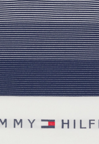 Tommy Hilfiger UNLINED BRALETTE CURVE Bustier twilight indigo БЮСТГАЛЬТЕР CURVE БЕЗ ПОДКЛАДКИ Бюстье сумеречный индиго