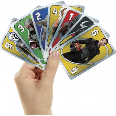 Mattel UNO Mandalorian Мандалорец ООН