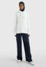 Tommy Hilfiger METALLIC ROUNDALL HOODIE Hoodie ecru Толстовка с капюшоном METALLIC ROUNDALL Толстовка с капюшоном экрю