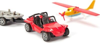SIKU SIKU Super 1696 Buggy mit Sportflugzeug Багги SIKU Super 1696 со спортивным самолетом