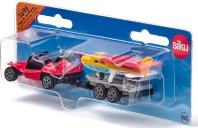 SIKU SIKU Super 1696 Buggy mit Sportflugzeug Багги SIKU Super 1696 со спортивным самолетом