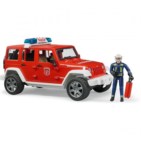 Bruder Bruder 02528 Jeep Wrangler Feuerwehr Einsatzfahrzeug Brother 02528 Jeep Wrangler Пожарная машина скорой помощи