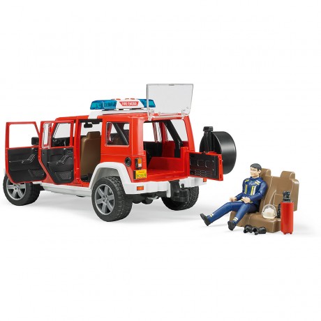 Bruder Bruder 02528 Jeep Wrangler Feuerwehr Einsatzfahrzeug Brother 02528 Jeep Wrangler Пожарная машина скорой помощи