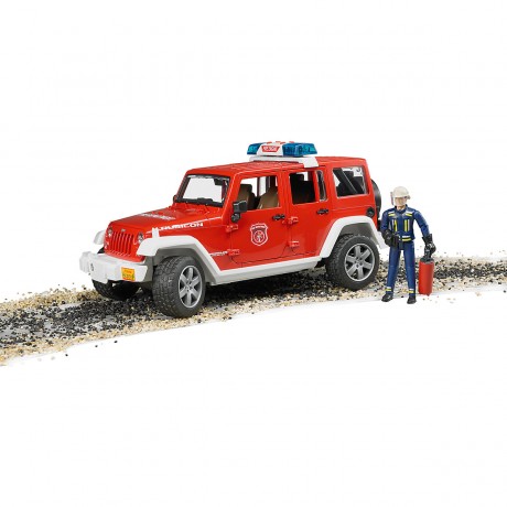 Bruder Bruder 02528 Jeep Wrangler Feuerwehr Einsatzfahrzeug Brother 02528 Jeep Wrangler Пожарная машина скорой помощи