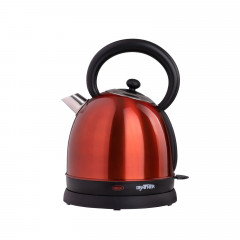 Grafner Grafner Wasserkocher Retro Wasserkocher Edelstahl in verschiedenen Farben, 2200 W, Kalkfilter, 1,8 Liter Fassungsvermogen kupfer Чайник Grafner, ретро-чайник из нержавеющей стали, разные цвета, 2200 Вт, фильтр от накипи, емкость 1,8 литра.