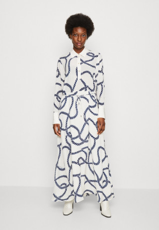 Tommy Hilfiger COASTAL ROPE LONG DRESS Maxi dress coastal/blue ДЛИННОЕ ПЛАТЬЕ COASTAL ROPE Платье макси прибрежный/синий