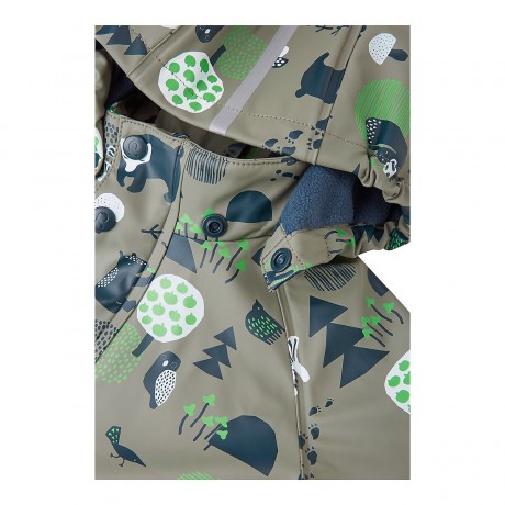 Reima Regenjacke mit Kapuze gefuttert Baren Дождевик на подкладке с капюшоном Baren