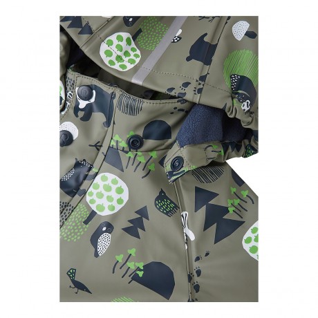 Reima Regenjacke mit Kapuze gefuttert Baren Дождевик на подкладке с капюшоном Baren