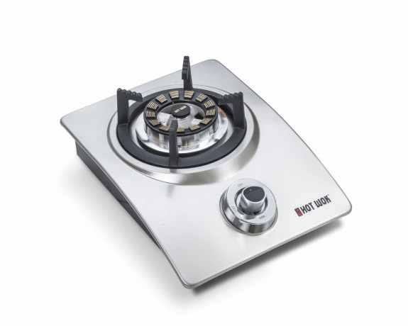HOTWOK HOTWOK Gaskocher, Wokbrenner "Hot Wok Silver-Line" 4,5 kW Gasbrenner aus Edelstahl  Газовая плита HOTWOK, горелка вок &quot;Hot Wok Silver-Line&quot; Газовая горелка 4,5 кВт из нержавеющей стали