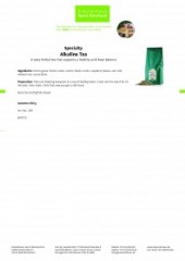 Krauterhaus Sanct Bernhardt Alkaline Tea, 500 г