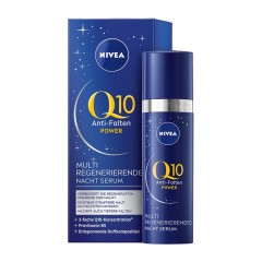 Nivea Q10 Power Multi Regenerierendes Nacht Serum  Q10 Power Multi Восстанавливающая ночная сыворотка