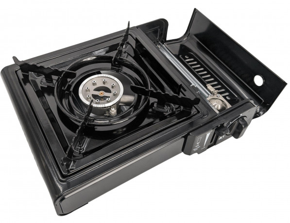 Morleos Morleos Gaskocher Campingkocher Gaskocher Outdoor Camping Piezo Kocher + 8x Gaskartusche, (2,2KW Kocher + Gas) Газовая плита Morleos Кемпинговая плита Газовая плита Открытый кемпинг Пьезоплита + 8 газовых картриджей (плита 2,2 кВт + газ)