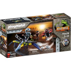 PLAYMOBIL 2er Set: 70624 T-Rex: Gefecht der Giganten + 70628 Pteranodon: Attacke aus der Luft Набор из 2 предметов: 70624 T-Rex: Battle of the Giants + 70628 Pteranodon: Air Attack