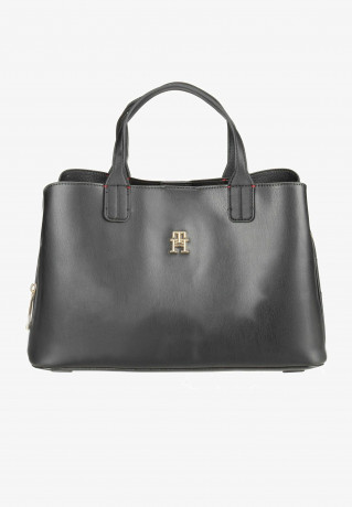Tommy Hilfiger ICONIC SATCHEL Handbag black ICONIC SATCHEL Сумочка черный